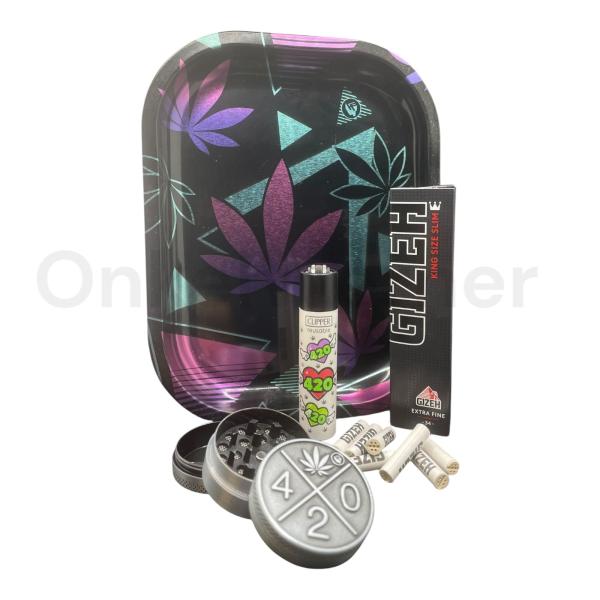 420 Grinder Smoker Set